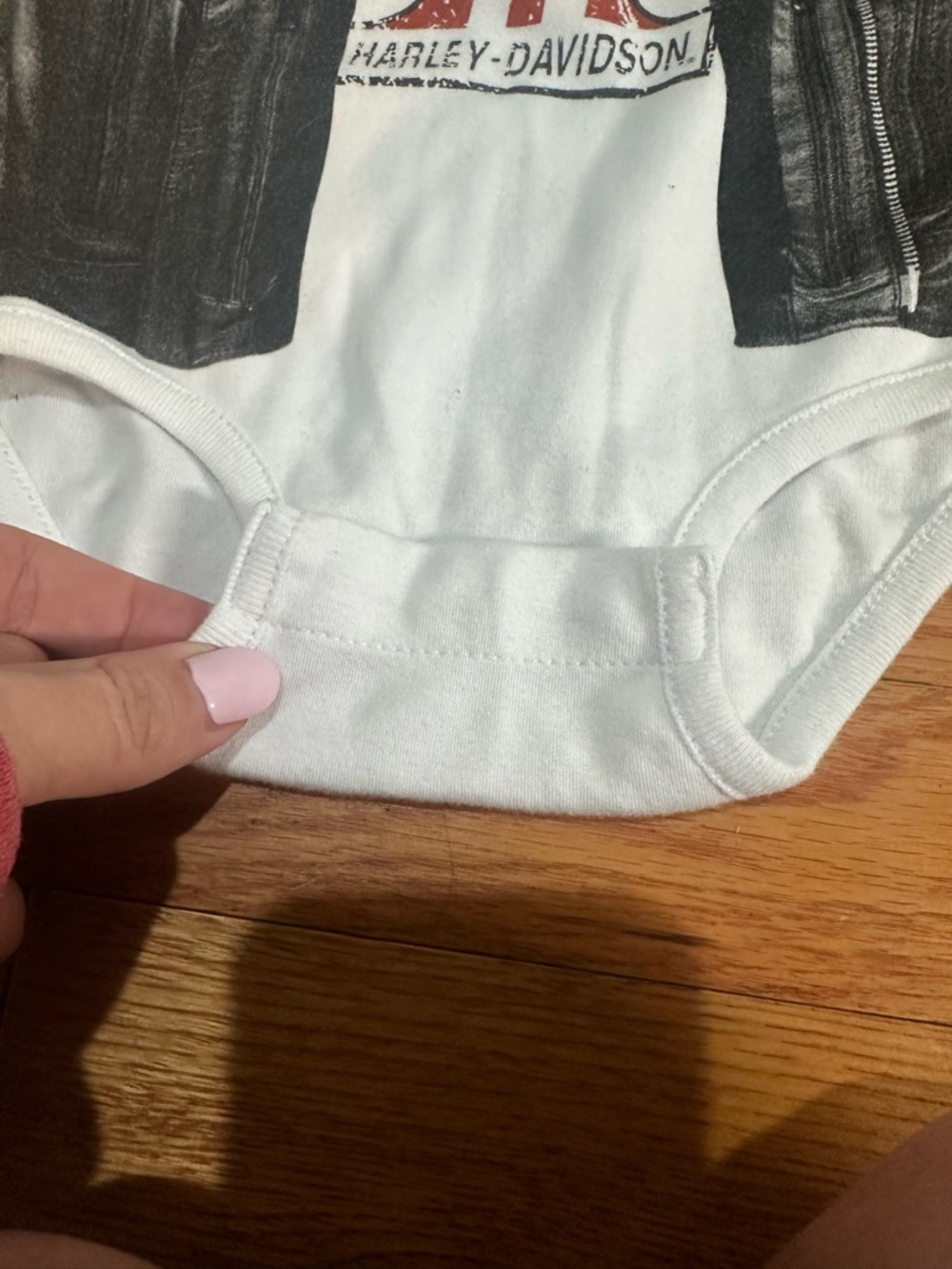 Harley Davidson Baby 1 Piece Bodysuit‎ 0-3 Months - Picture 3 of 4
